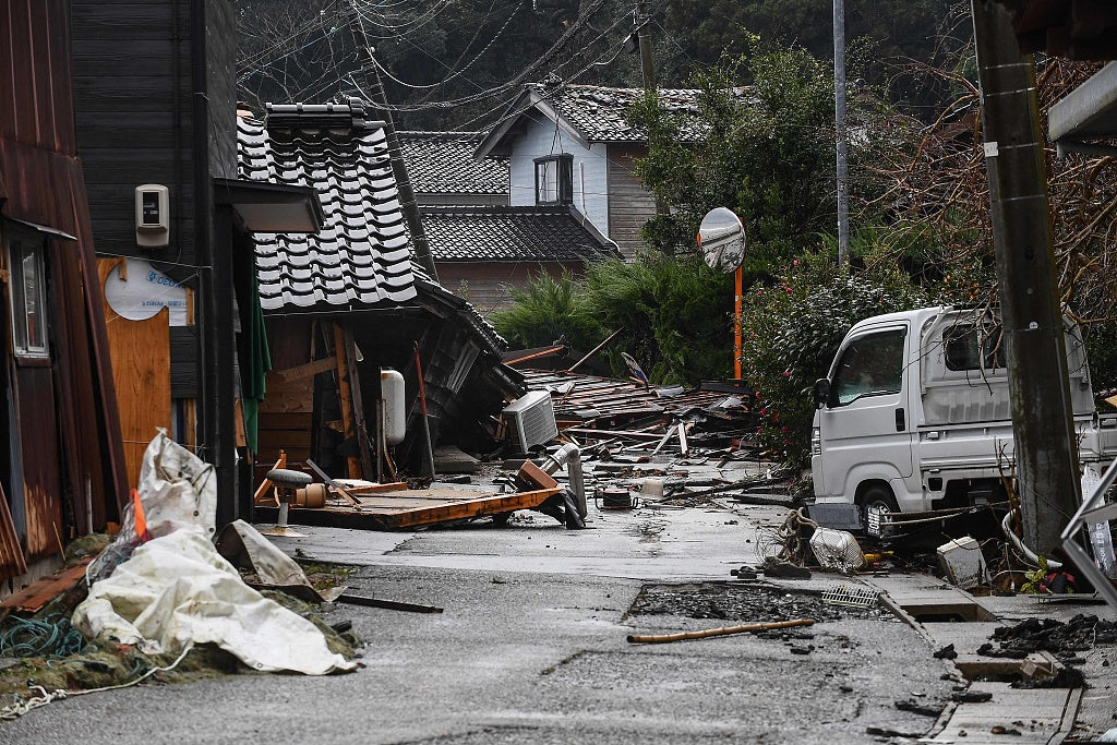 January 1 2024 Earth Quake in Ishikawa: Wajima Urushi Taya Shikkiten Affected