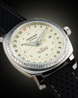 Professional-grade 24 hour military watch by Wancher featuring a 24h watch dial, automatic 24 movement, and design references to Glycine 24 Hour and Hamilton army watches
