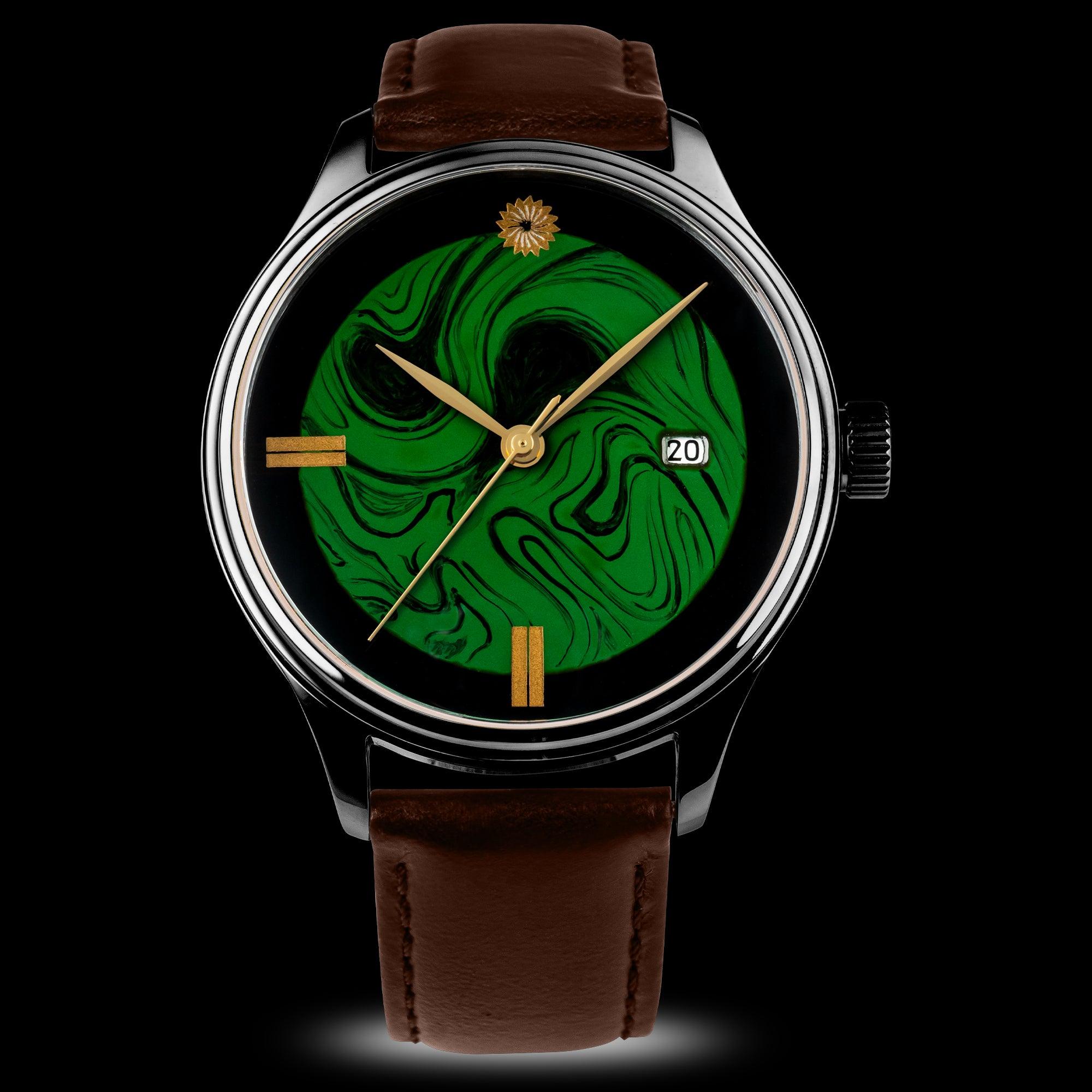 Dream Watch - Kawari Nuri Green Urushi Lacquer - Wancher Watch