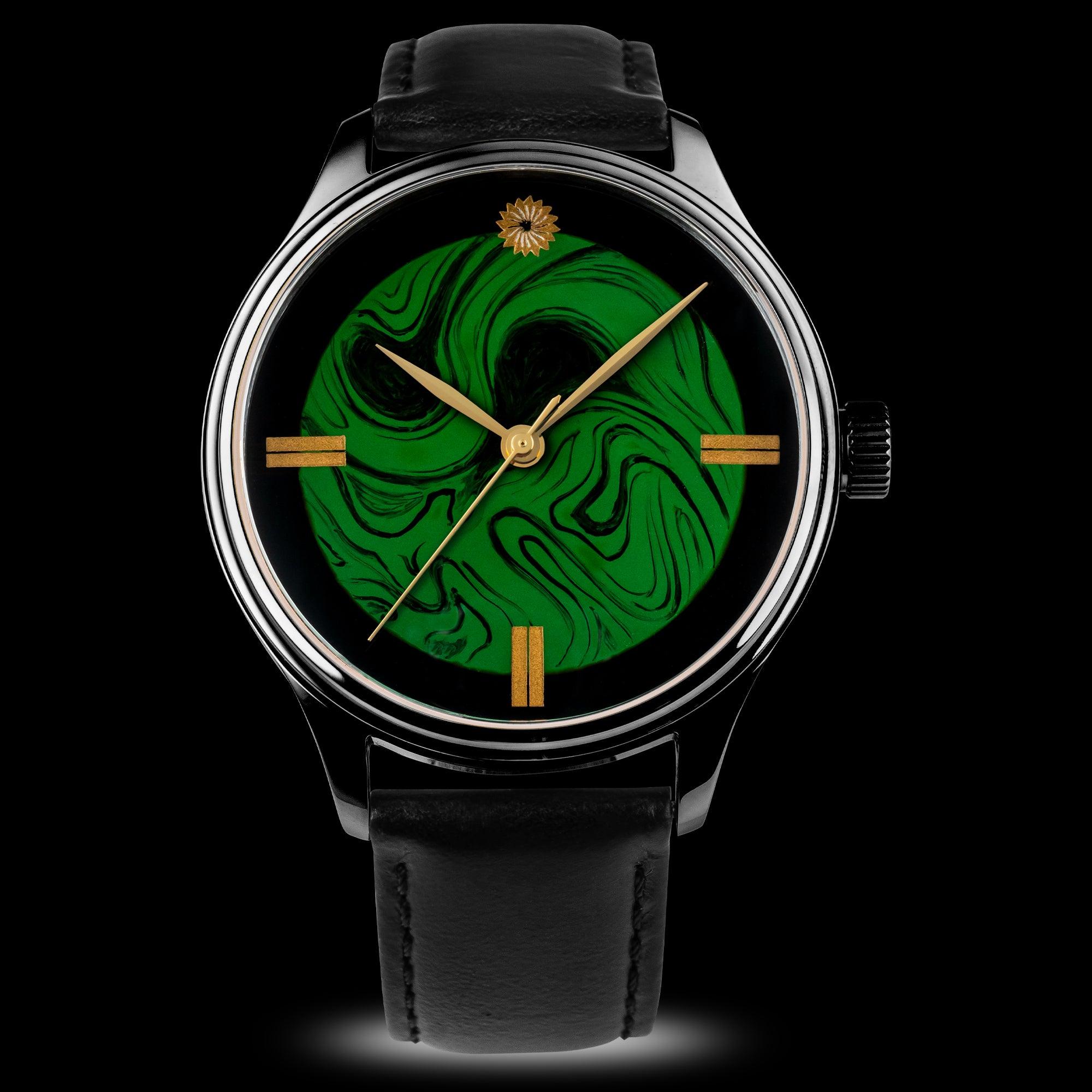Dream Watch - Kawari Nuri Green Urushi Lacquer - Wancher Watch