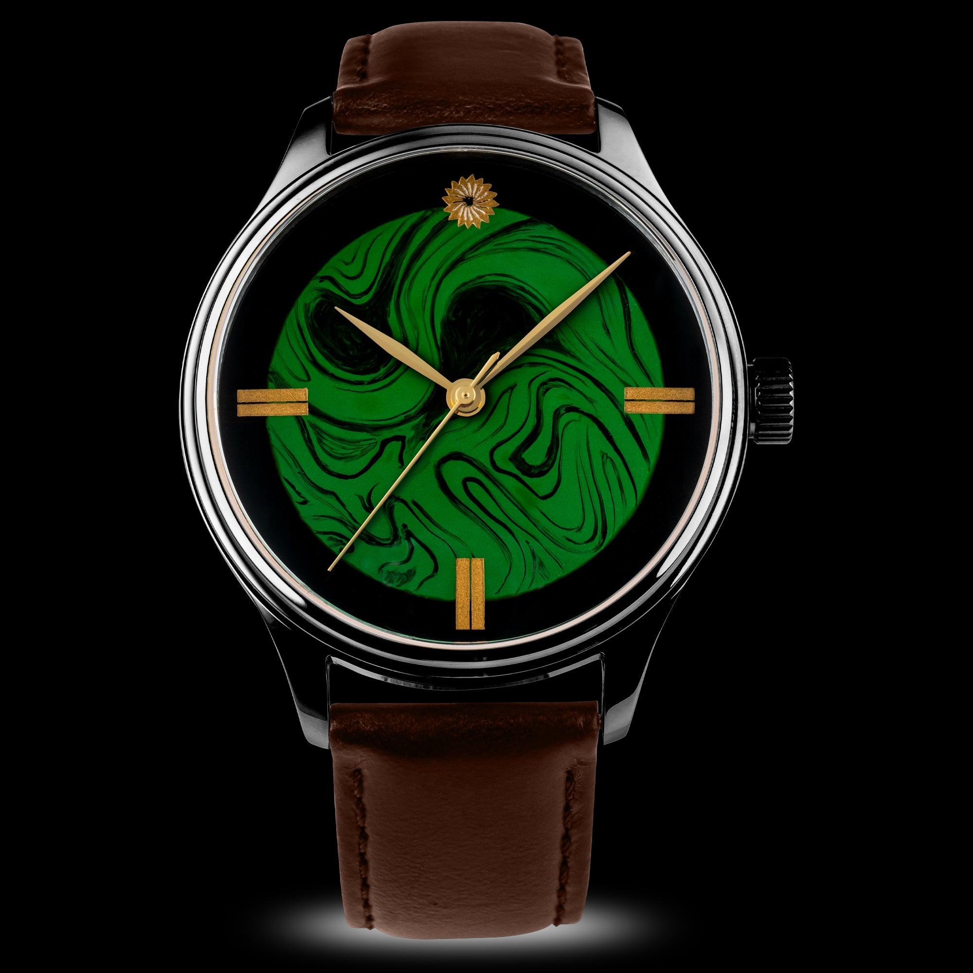 Dream Watch - Kawari Nuri Green Urushi Lacquer - Wancher Watch