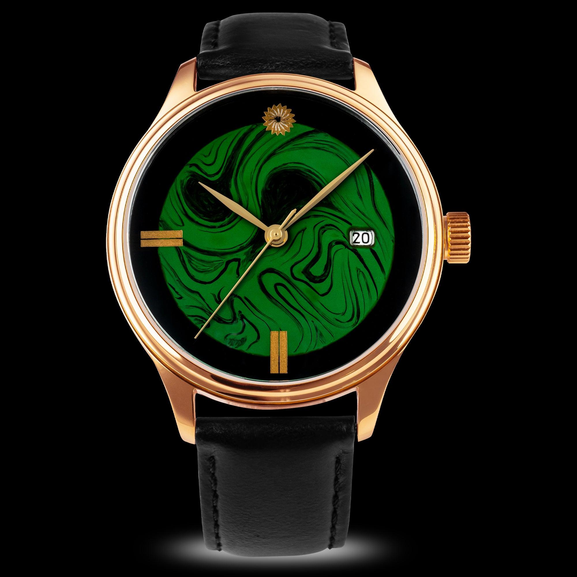 Dream Watch - Kawari Nuri Green Urushi Lacquer - Wancher Watch