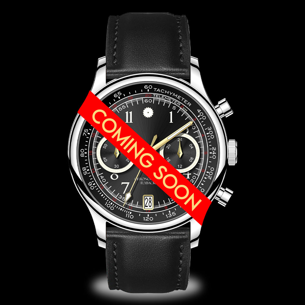 Tenji Chronograph – 38mm Seiko VK64 Mecha-Quartz | Wancher Watch