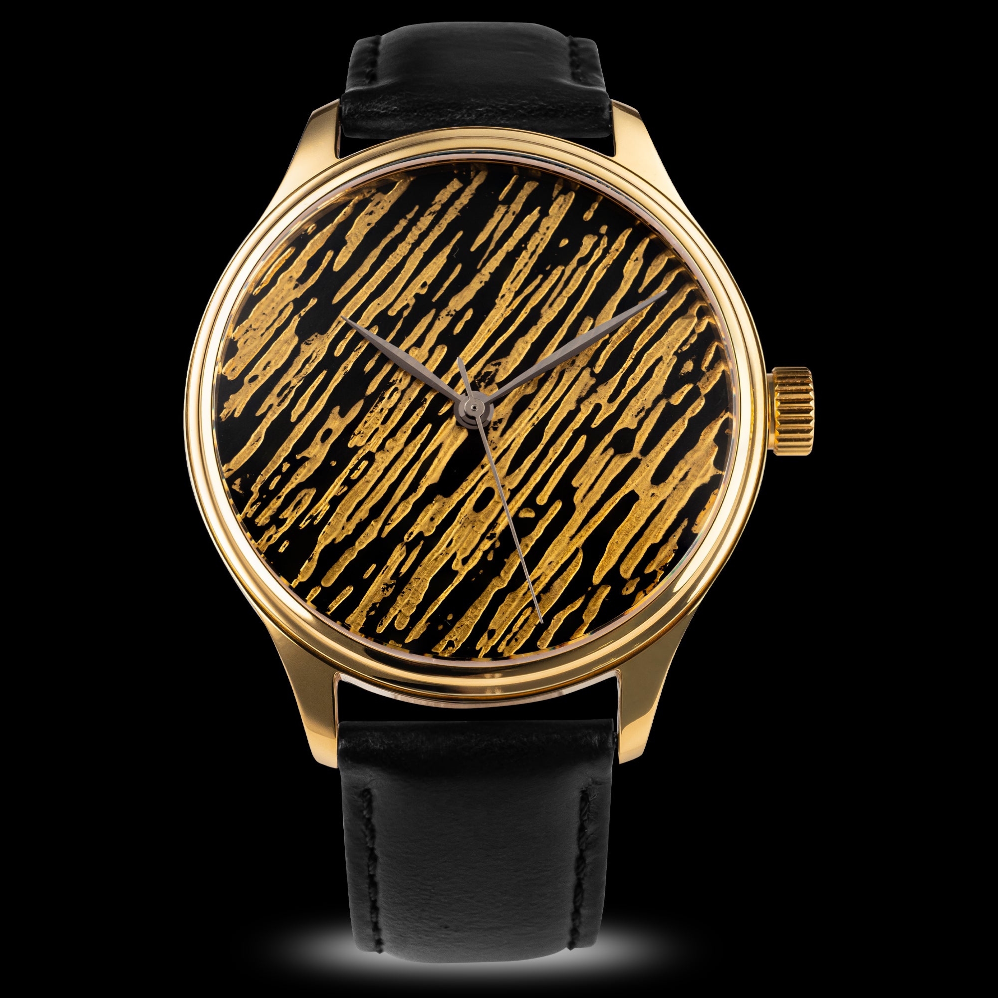 ゆ*ら様 DEVISE WORKS × WHAT WE WANT OTACHID Wancher Dream Watch Tora - Kushime Tsuishitsu Nuri Urushi Watch