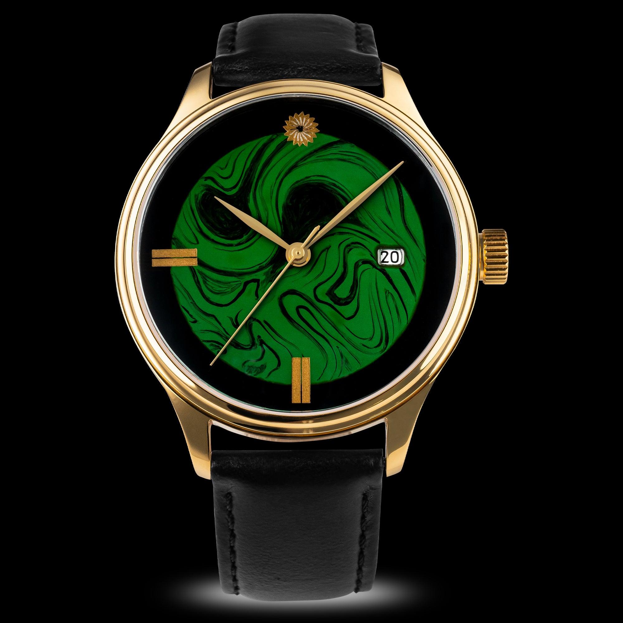 Dream Watch - Kawari Nuri Green Urushi Lacquer - Wancher Watch