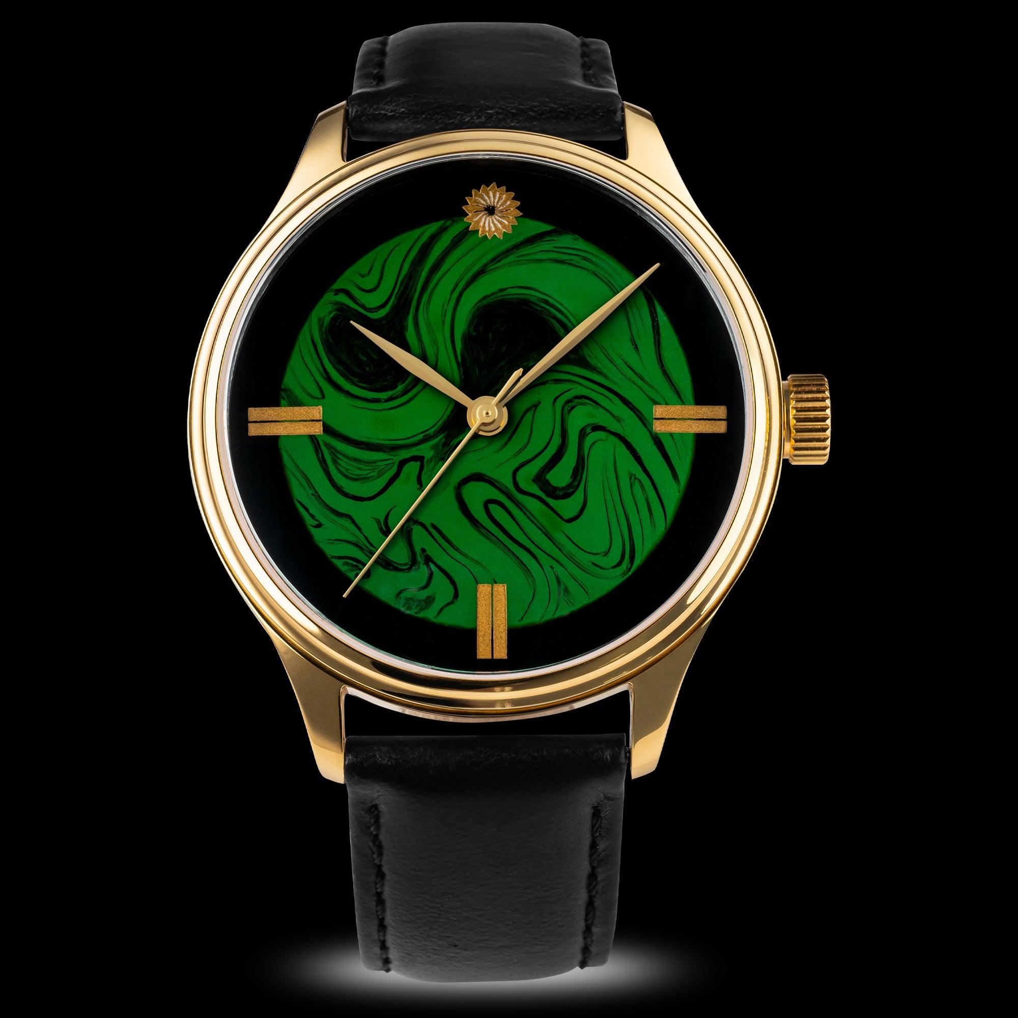 Dream Watch - Kawari Nuri Green Urushi Lacquer - Wancher Watch