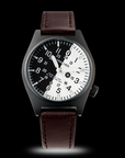 Action shot of Wancher Gurkha in outdoor environment – Durable Japanese field watch for tactical explorers