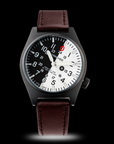 Styled flat lay of Wancher Gurkha – Japanese field watch perfect for tactical and camping setups