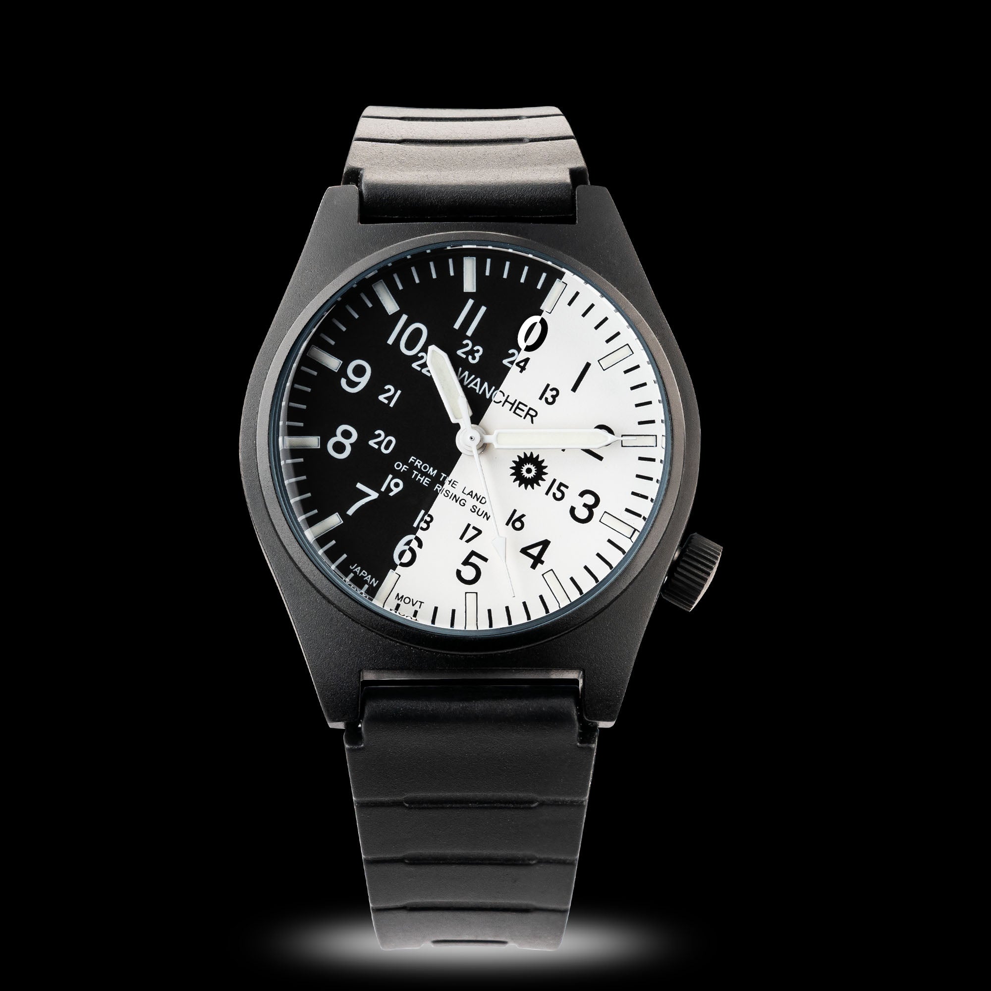 Wancher Gurkha – A uniquely tilted Japanese field watch crafted for campers, military watch nerds, and collectors