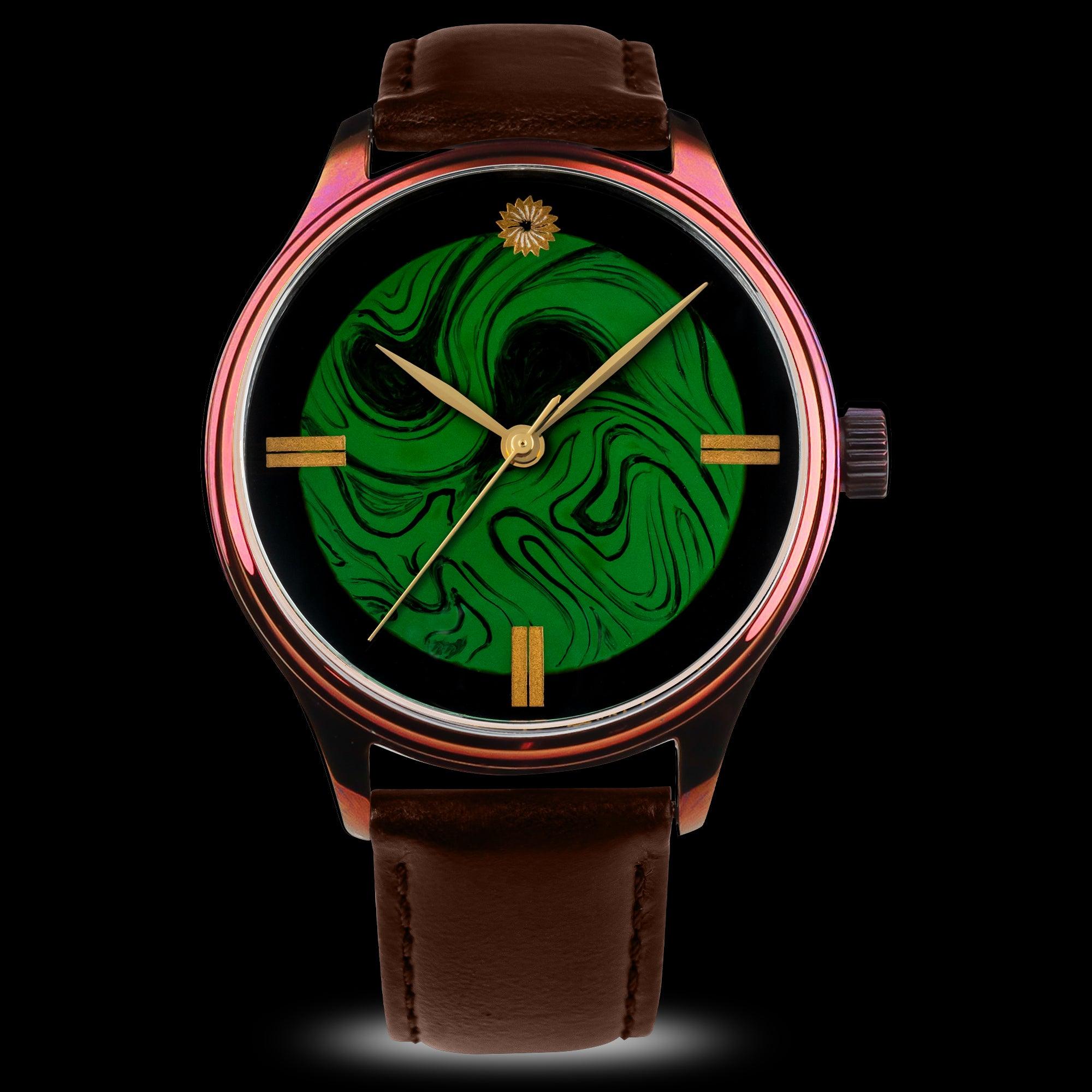 Dream Watch - Kawari Nuri Green Urushi Lacquer - Wancher Watch