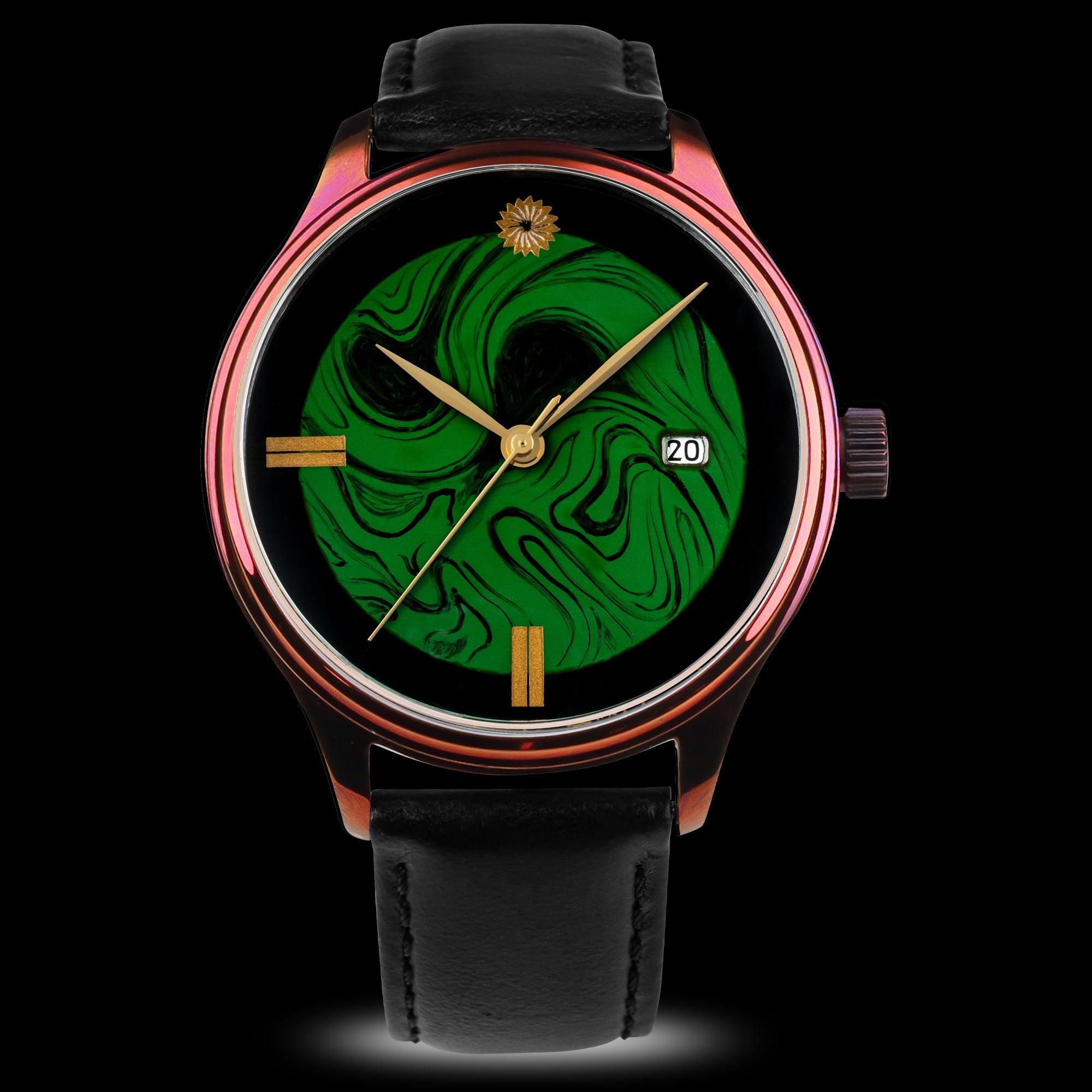 Dream Watch - Kawari Nuri Green Urushi Lacquer - Wancher Watch