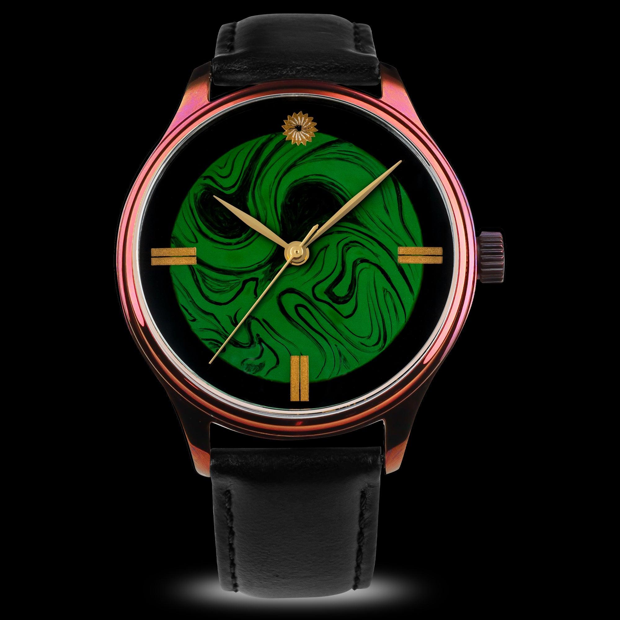 Dream Watch - Kawari Nuri Green Urushi Lacquer - Wancher Watch