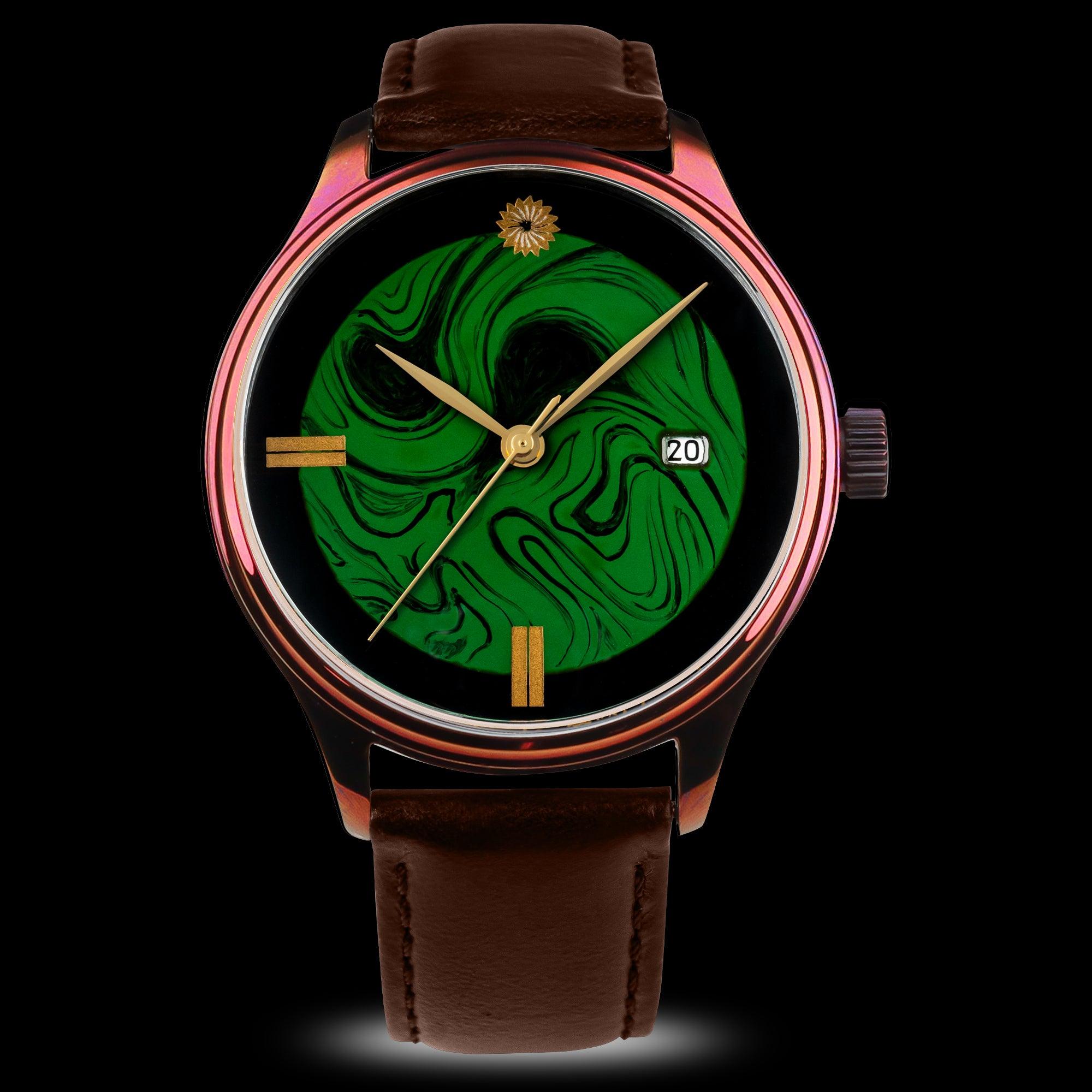 Dream Watch - Kawari Nuri Green Urushi Lacquer - Wancher Watch