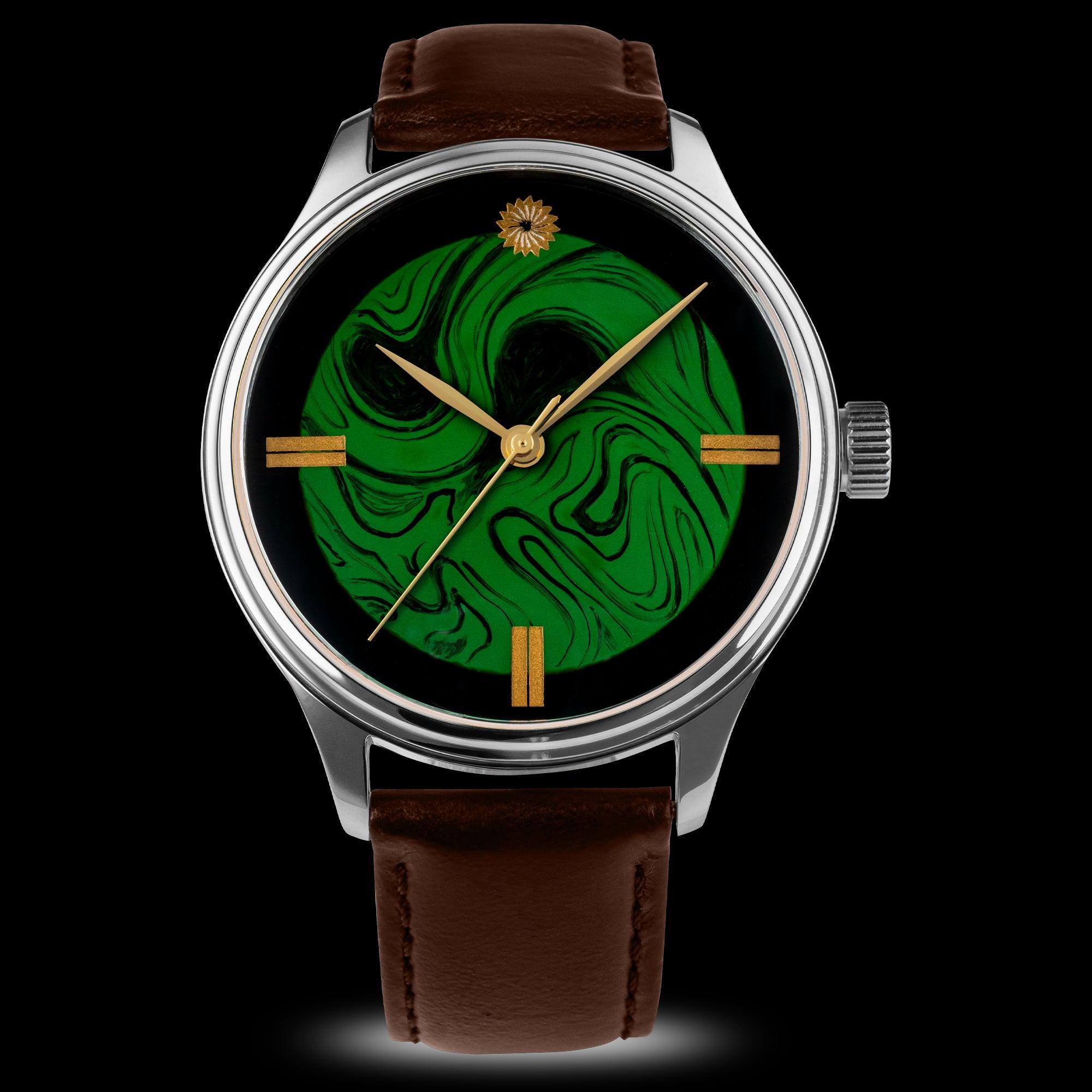 Dream Watch - Kawari Nuri Green Urushi Lacquer - Wancher Watch