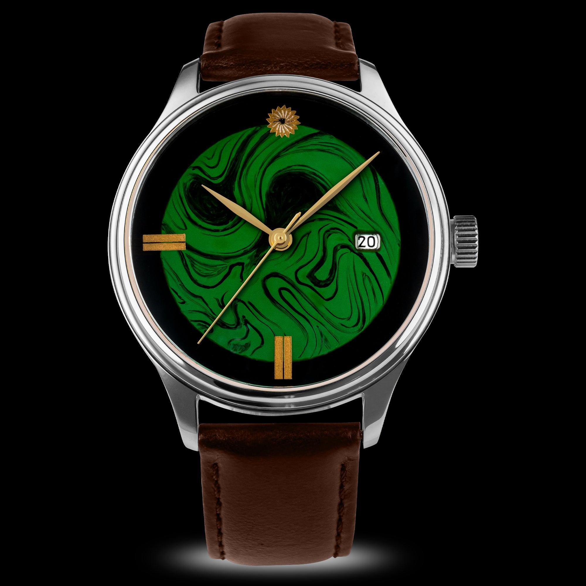 Dream Watch - Kawari Nuri Green Urushi Lacquer - Wancher Watch