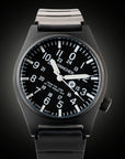 Wancher Gurkha Japanese Tilted Field Watch on wrist – Perfect for outdoor explorers and field watch lovers