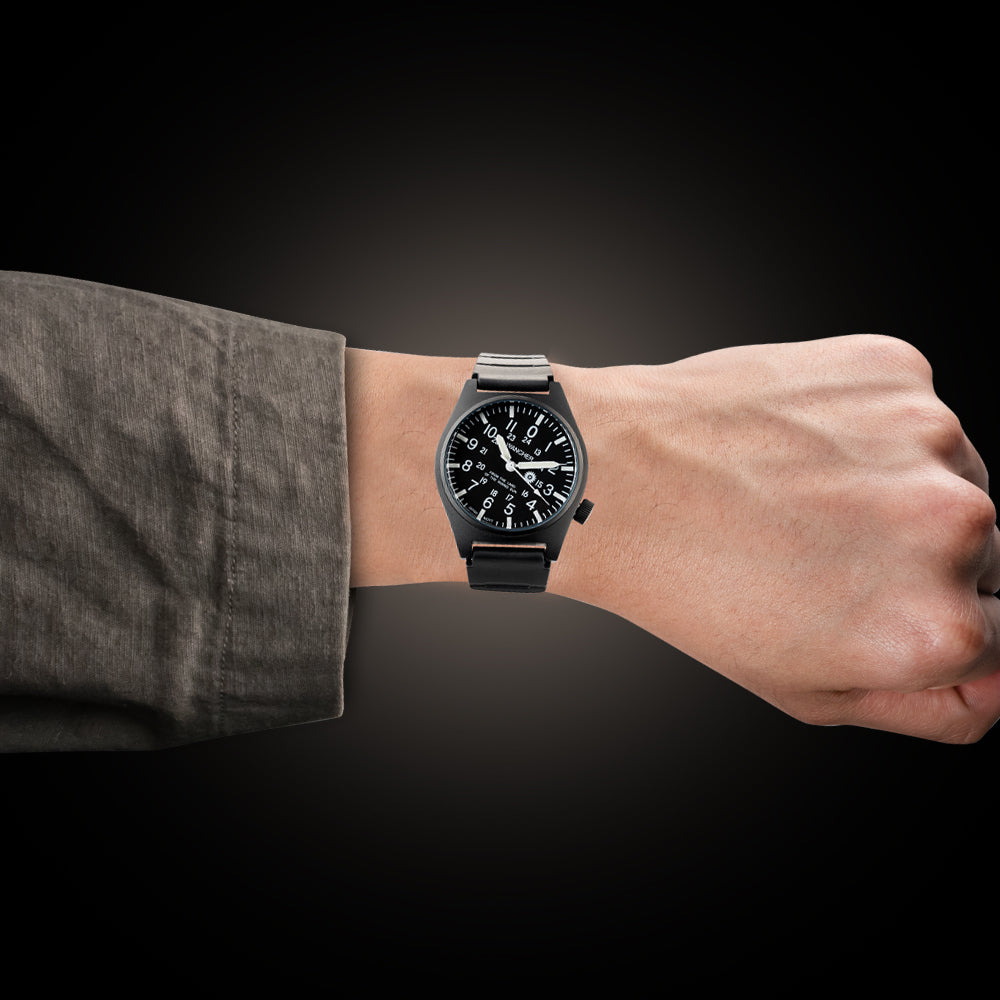 Wancher Gurkha Wrist check Wearing The Watch