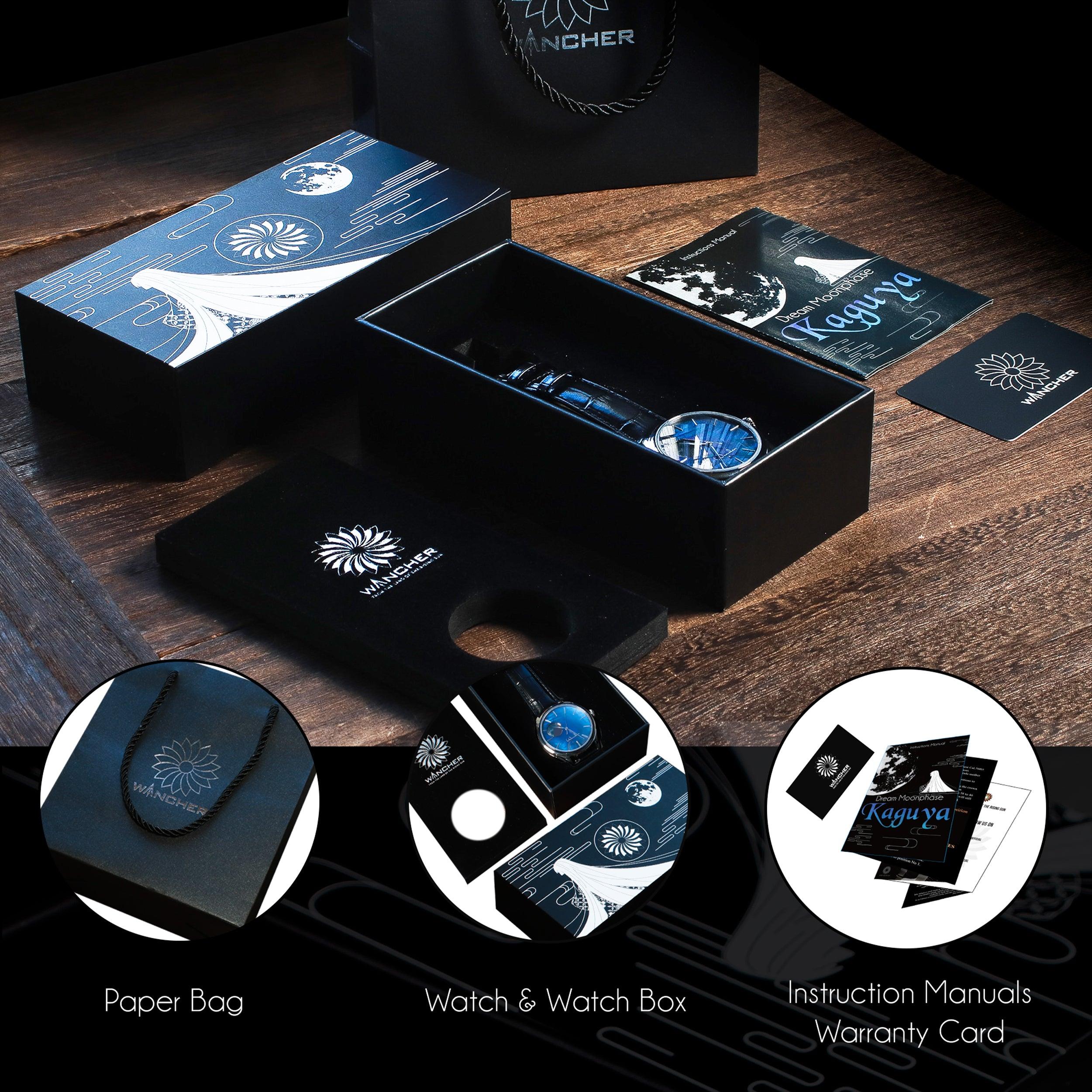 Kaguya box and packaging