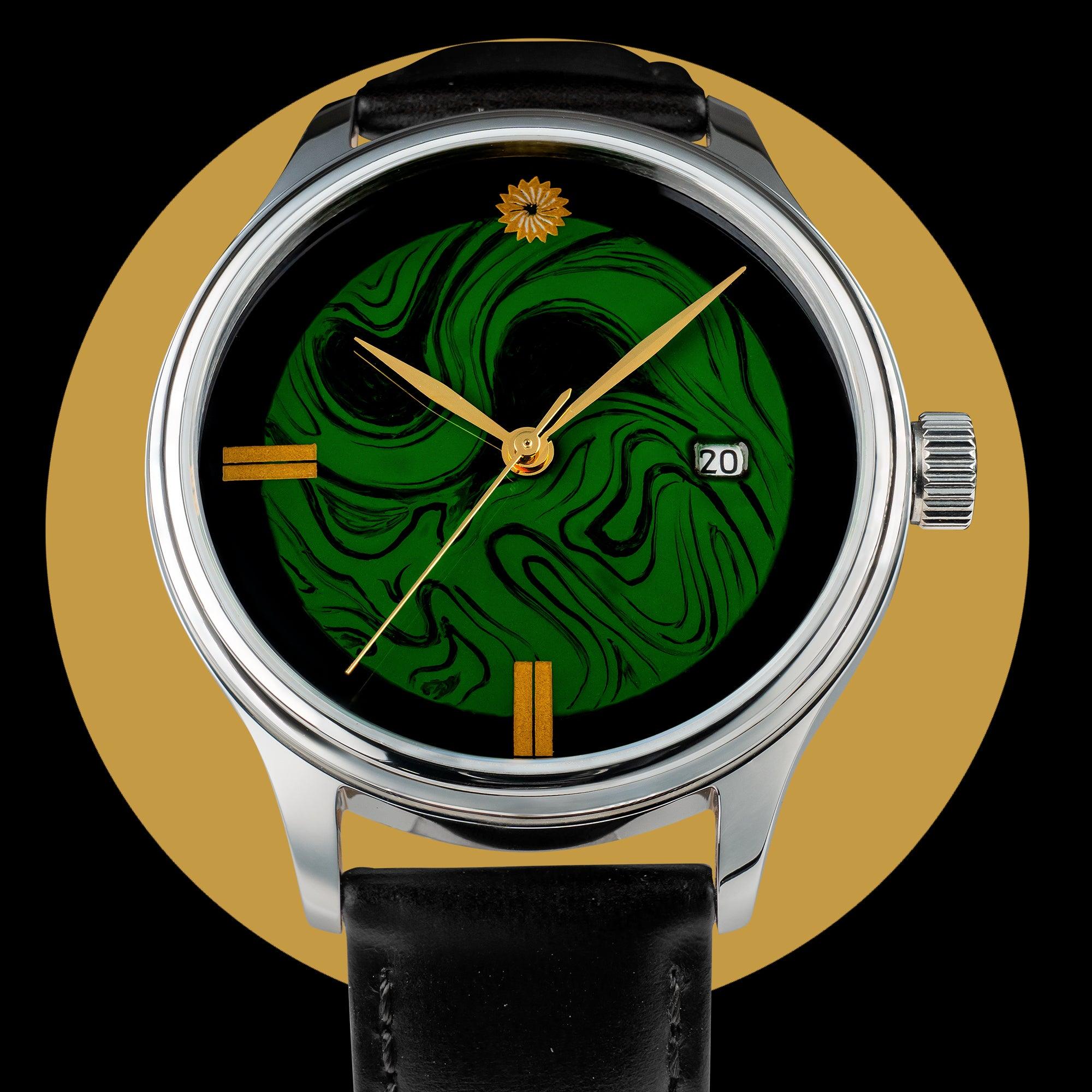 Dream Watch - Kawari Nuri Green Urushi Lacquer - Wancher Watch