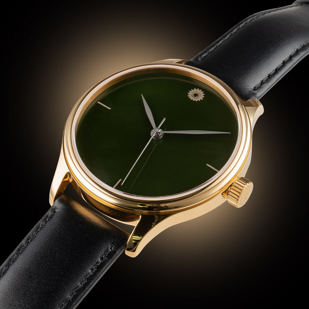 Dream Watch - Midori Tamenuri Urushi Lacquer - Wancher Watch
