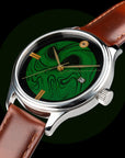 Dream Watch - Kawari Nuri Green Urushi Lacquer - Wancher Watch