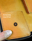 Series 003 Hand Crafted Deer Leather - Watch Travel Pouch (2 Large Slot)