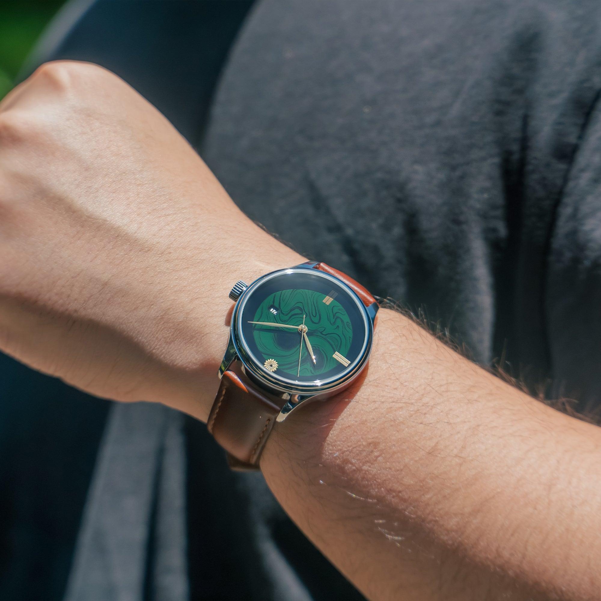 Dream Watch - Kawari Nuri Green Urushi Lacquer - Wancher Watch