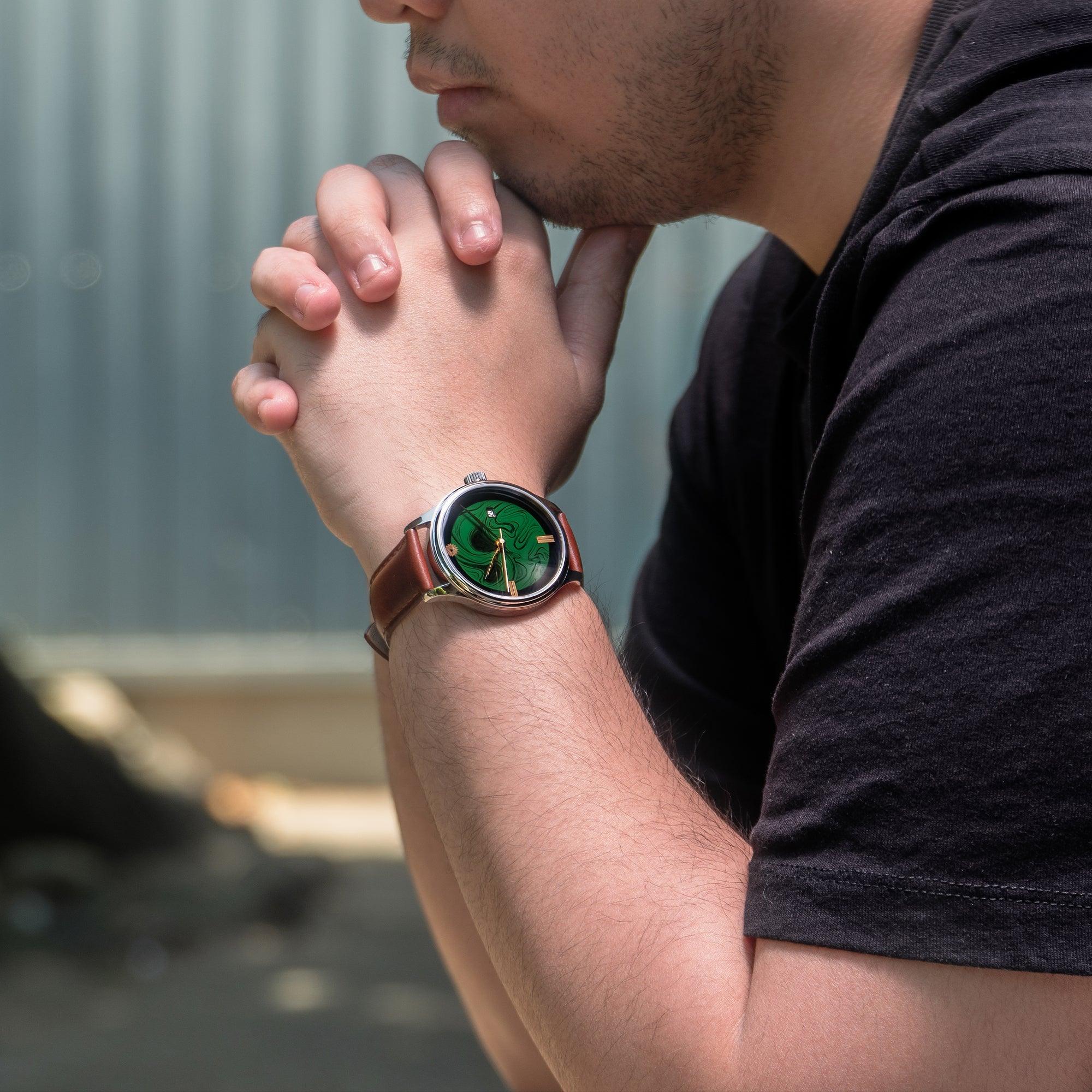 Dream Watch - Kawari Nuri Green Urushi Lacquer - Wancher Watch