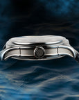 Dream Moonphase Kaguya Murasaki Blue automatic watch with luxury craftsmanship Side Case design