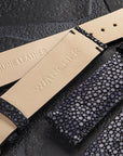 Galuchat Stingray Leather Strap - 20mm - Wancher Watch