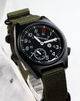 Gurkha Black Dial Mechanical Edition - Wancher Watch