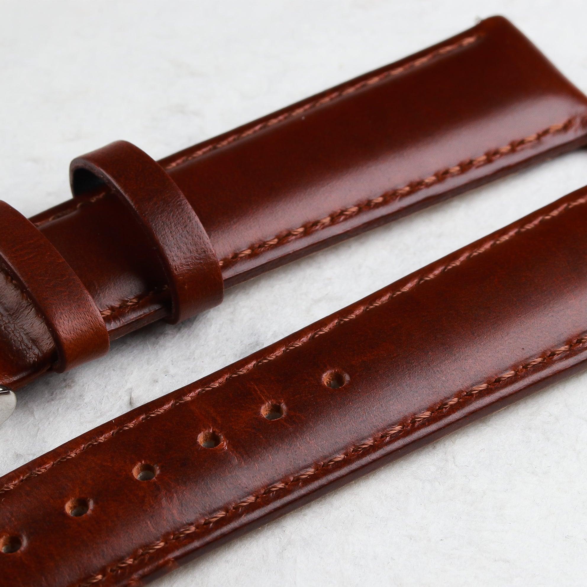 Calfskin Leather Strap - 20mm - Wancher Watch