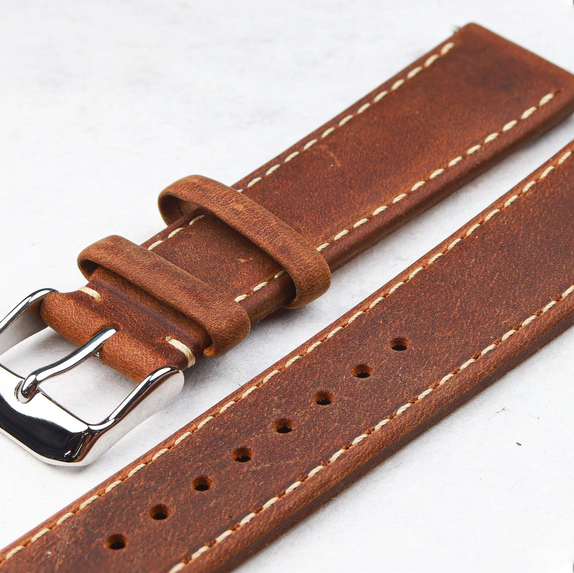 Suade Leather Strap - 20mm - Wancher Watch