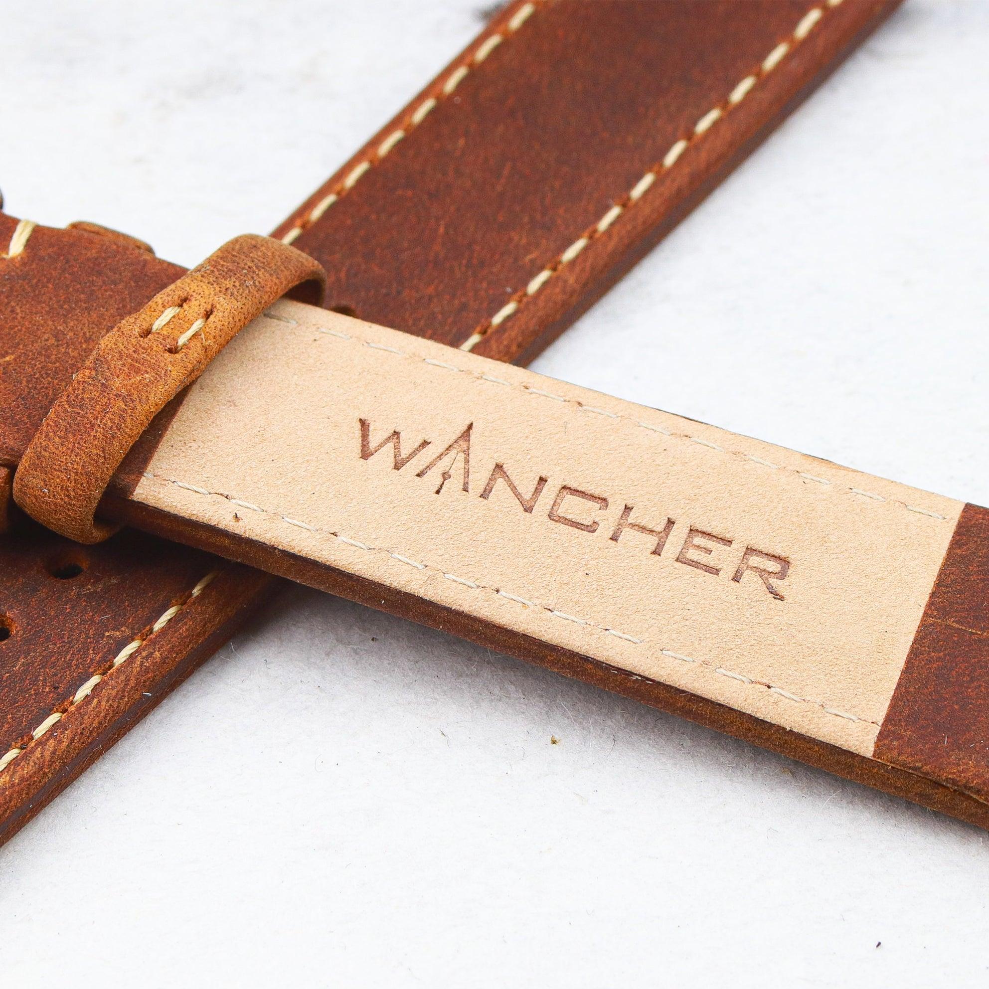 Suade Leather Strap - 20mm - Wancher Watch