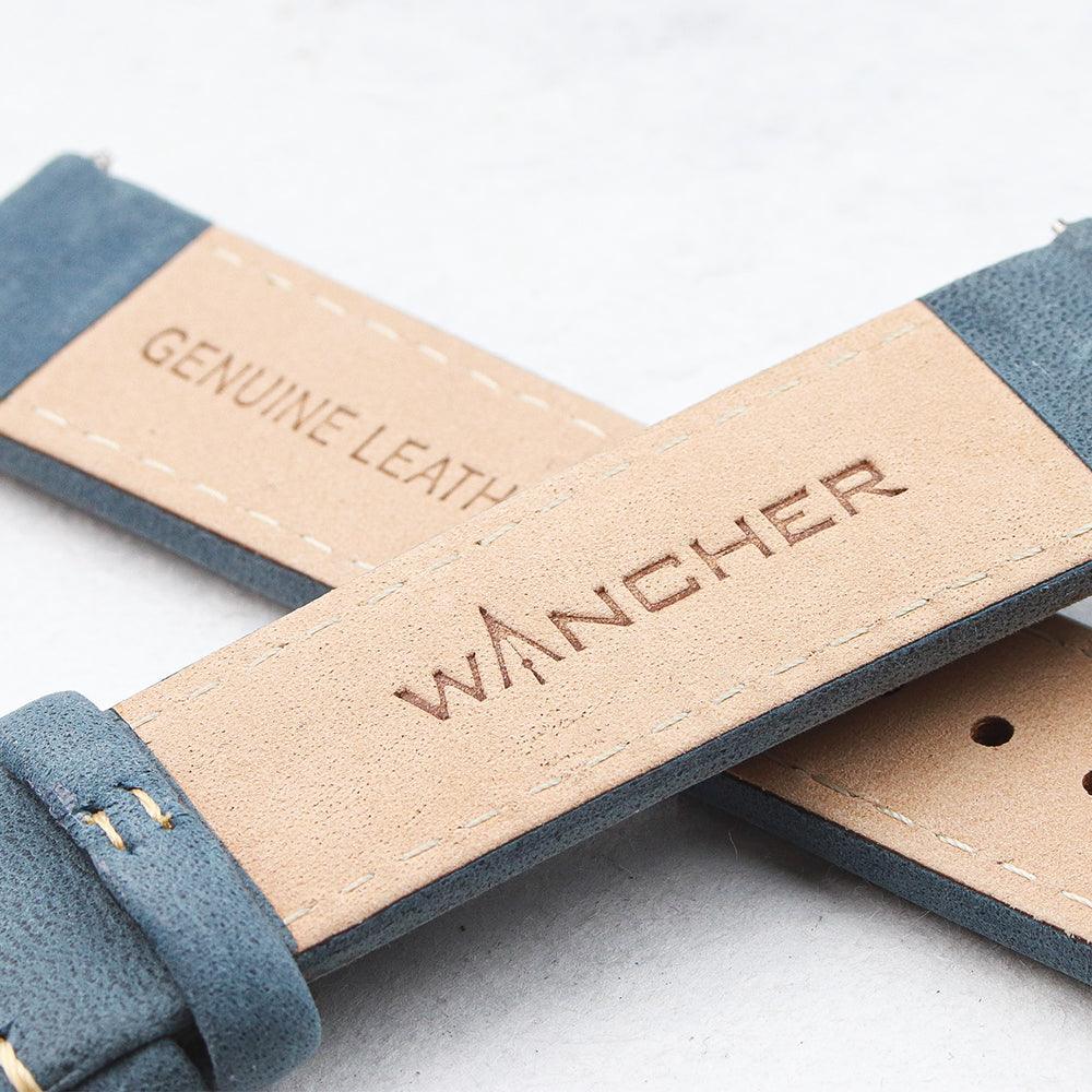 Suade Leather Strap - 20mm - Wancher Watch