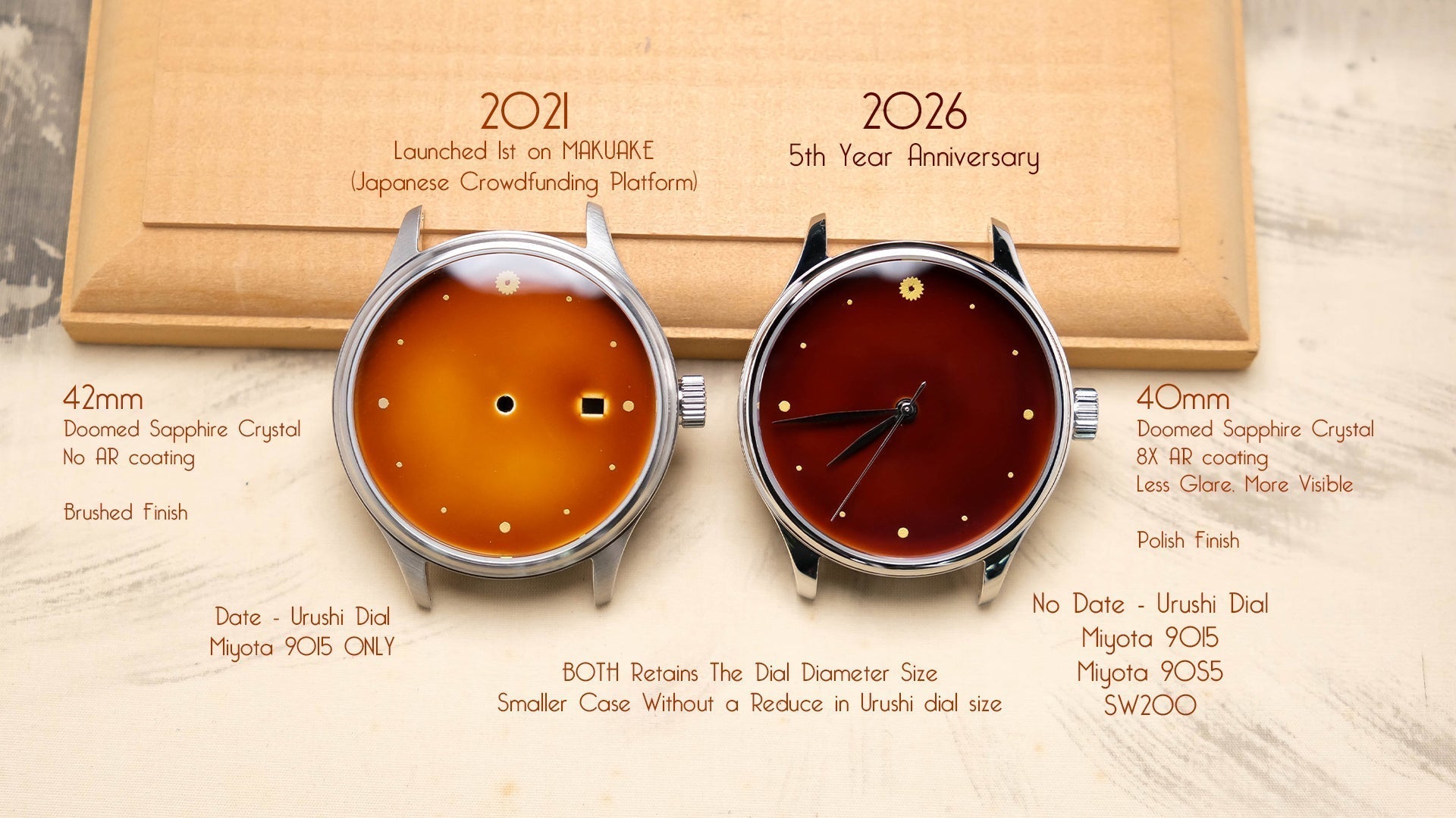 2026 Dream Watch Urushi Case | 40mm Dream Watch is HERE!