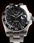 Wancher Watch Astronaut 3 24 Hour Bezel Automatic Watch 