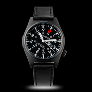 Wrist shot of Wancher Gurkha Field Watch – Ideal for outdoor enthusiasts and field watch connoisseurs