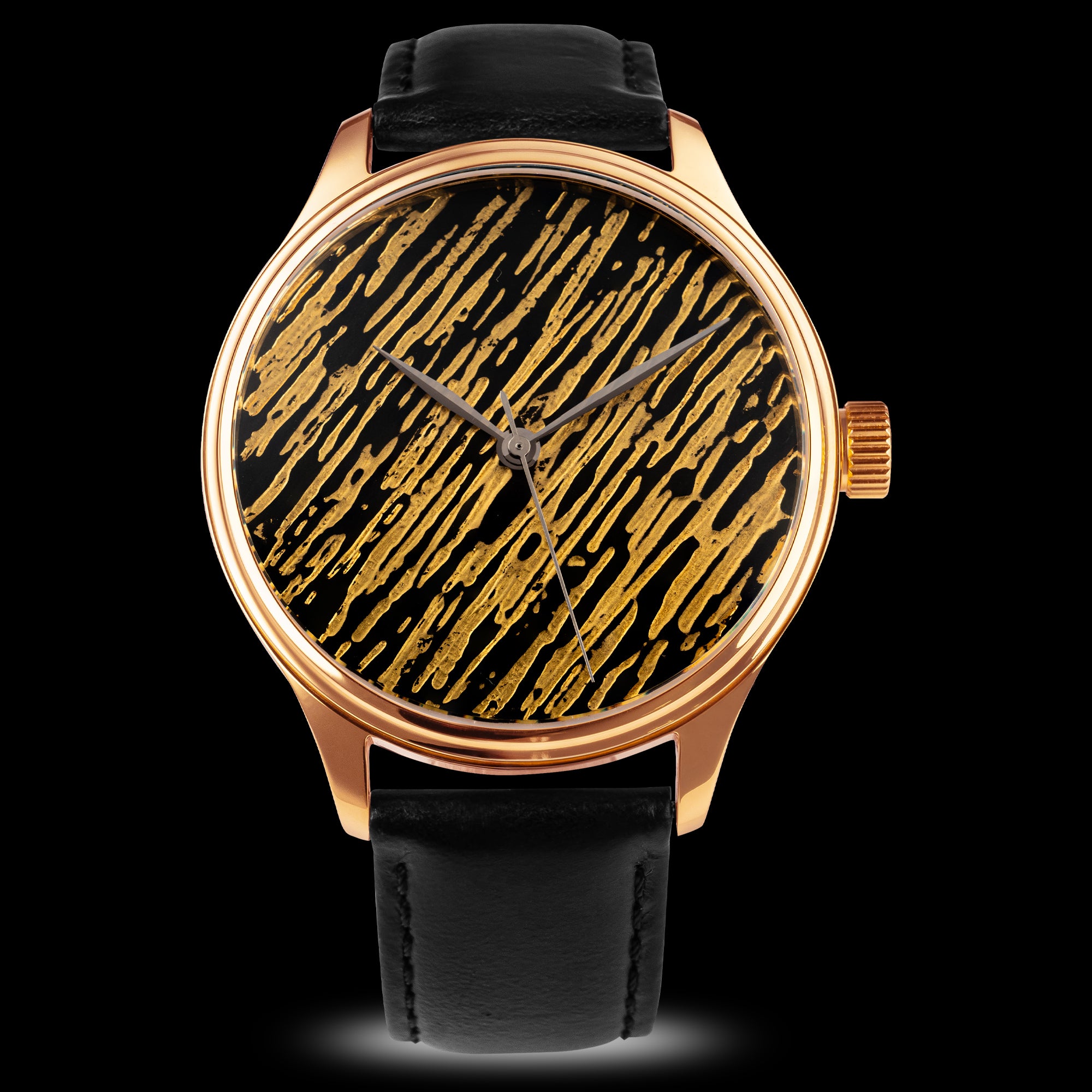Wancher Dream Watch Tora - Kushime Tsuishitsu Nuri Urushi Watch