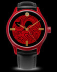 Dream Watch Kawari Nuri Wajima Urushi Lacquered Dial with World 1st Urushi Lacquered Stainless Steel 316L Watch Case