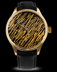 Dream Watch Tora Gold Case Big Stripe Wancher Watch 