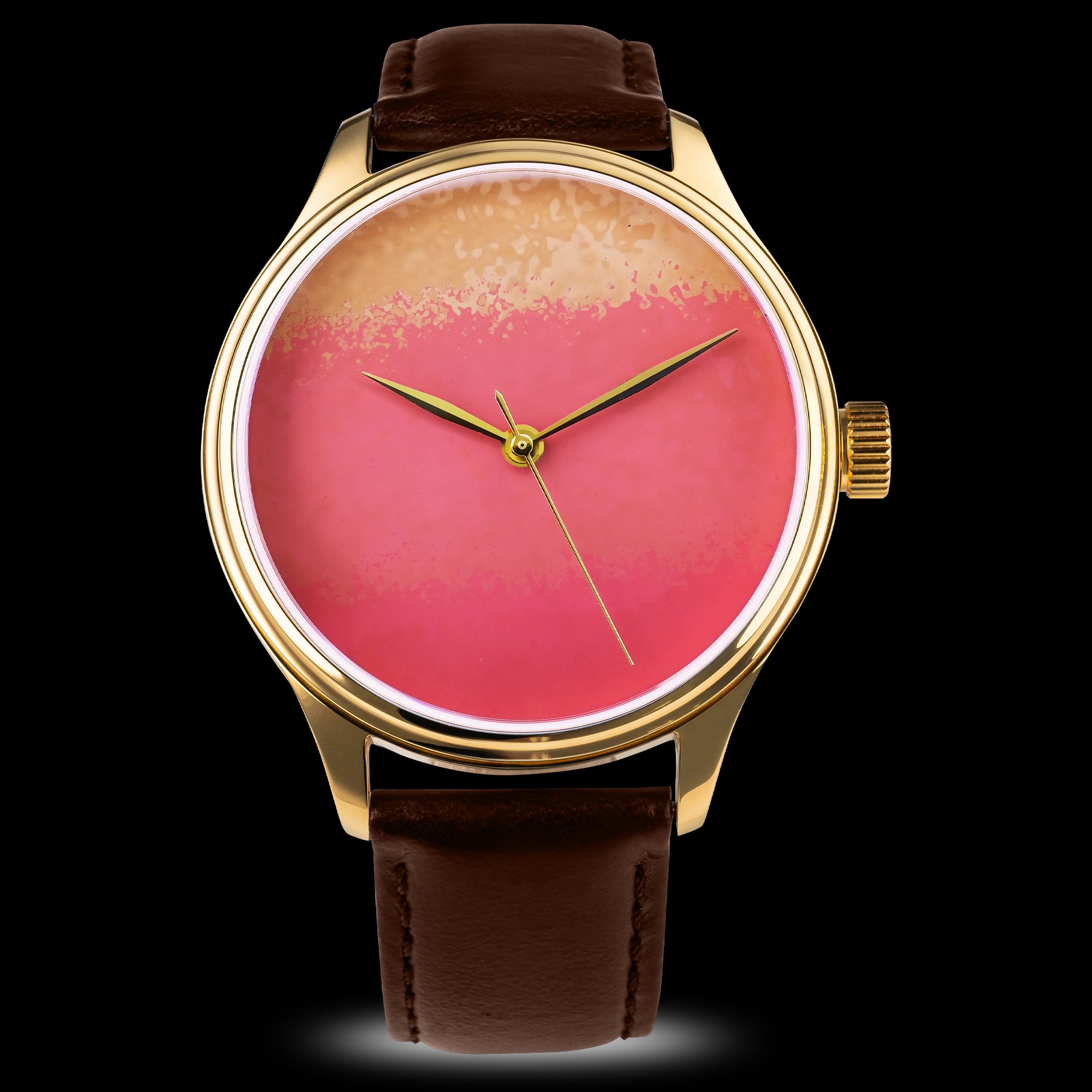 Luxury Japanese Urushi lacquer Urushi Watch showcasing textured Urushi Dial inspired by Urushi maki-e traditional artistry