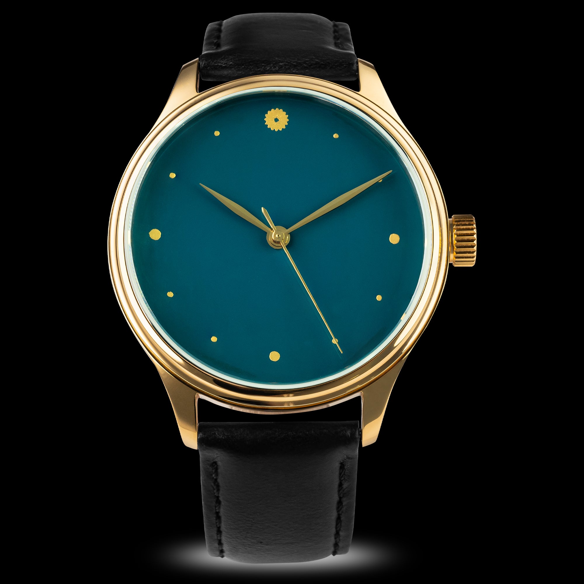 Blue Urushi dial inspired by the Japanese night sky
