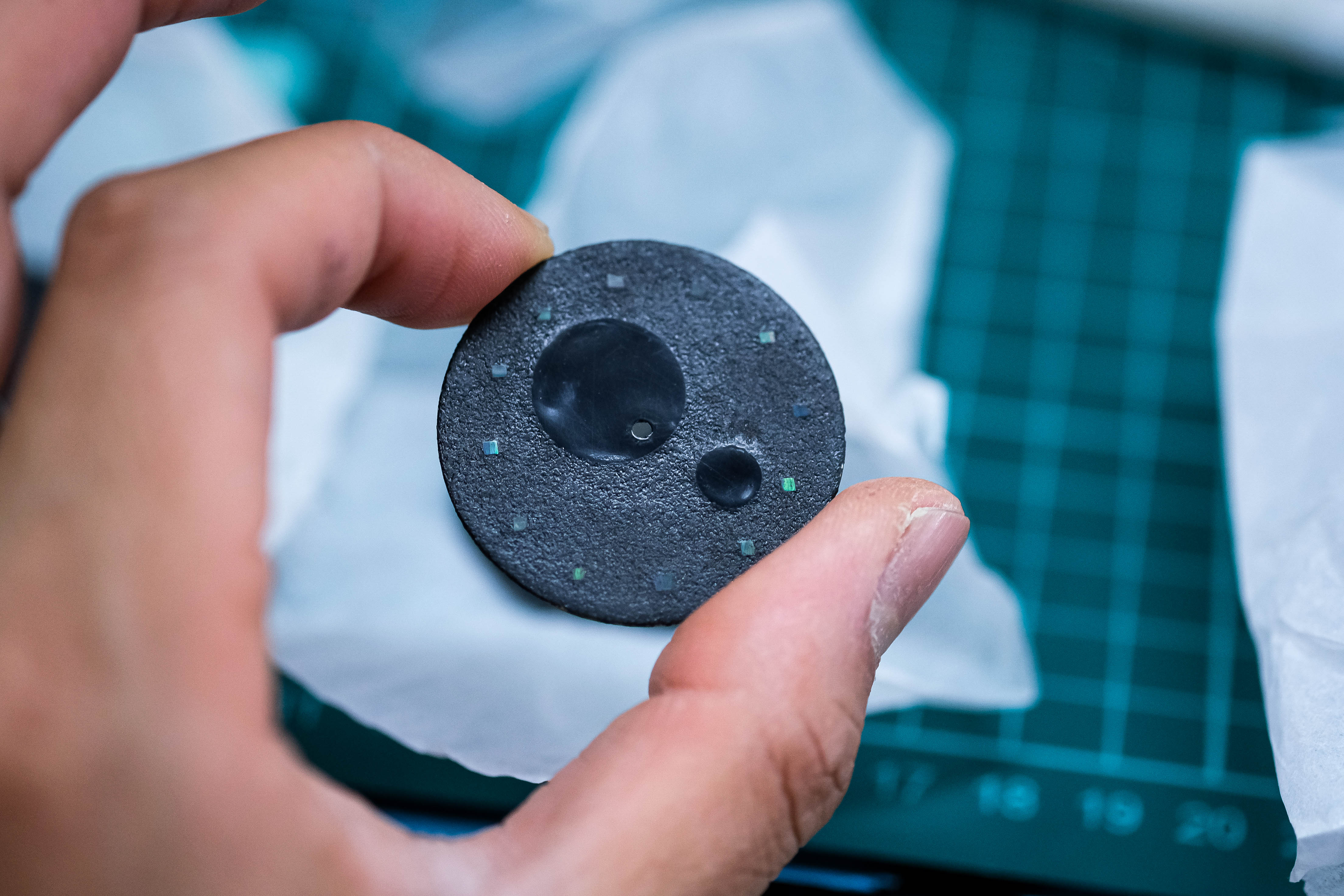 Wancher Watch urushi dial sumi raden urushi dial, charcoal urushi oita urushi collection made by master Onimaru Mayumi 鬼丸真由美 handmade urushi watches