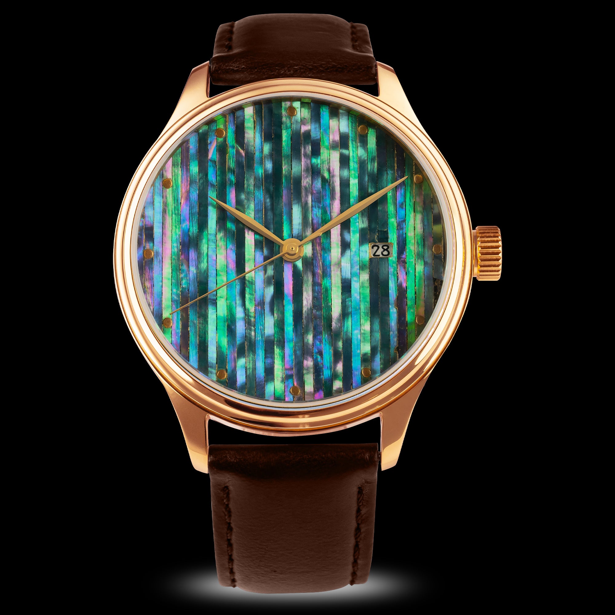 WANCHER Dream Watch - Midori Tamenuri Urushi Lacquer Watch