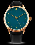 Luxury men's watch featuring traditional Echizen Urushi