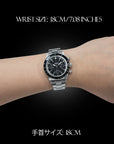 Wancher Chronograph Wrist Size Wrist Check Wrist Measurement