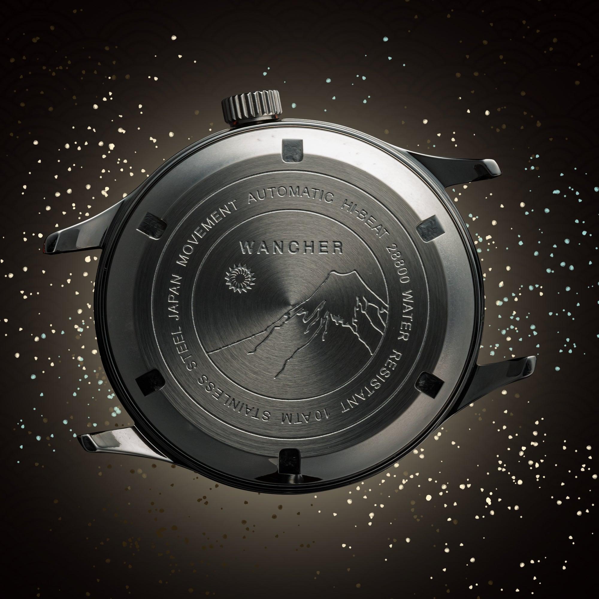 Wancher Dream Dragon - Black Urushi Maki-e Dragon Watch - Wancher