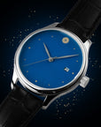 Dream Watch - Fuyuzora Urushi Blue lacquer dress watch 42mm case