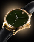 Dream Watch - Green Tamenuri Urushi Lacquer  Watch I Wancher Watch Wajima Taya Shikkiten Urushi watch 